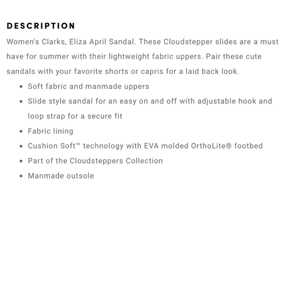 NEW Clarks Cloudsteppers 9W WIDE Eliza April Comfort Slide Sandal Yellow - Picture 13 of 13